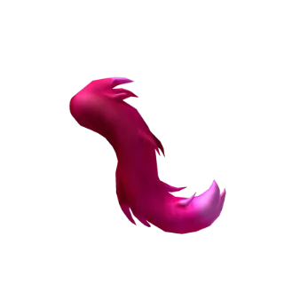 Neon Pink Werewolf Tail