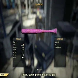 Lvl 5 Pink Baseball Bat