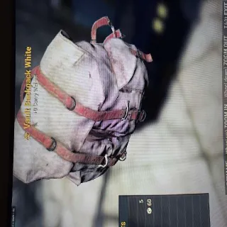 Dev Backpack White