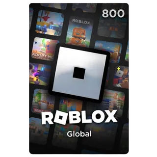 Roblox 800 Robux Gift Card - Global (Instant Digital Code)