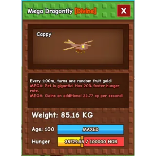 MEGA HUGE TITANIC DRAGONFLY