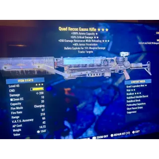 Q50250 Gauss Rifle