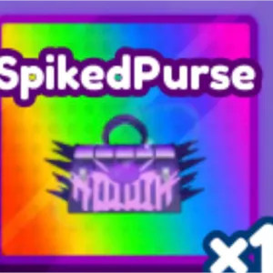 spiked purse