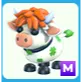 1x Clover Cow Mega Adoptme