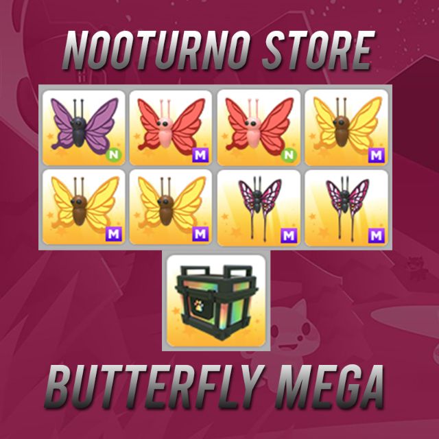 Bundle | BUTTERFLY MEGA ADOPTME - Game Items - Gameflip