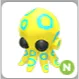 1x BLUE RINGED OCTOPUS NEON LUMINOUS