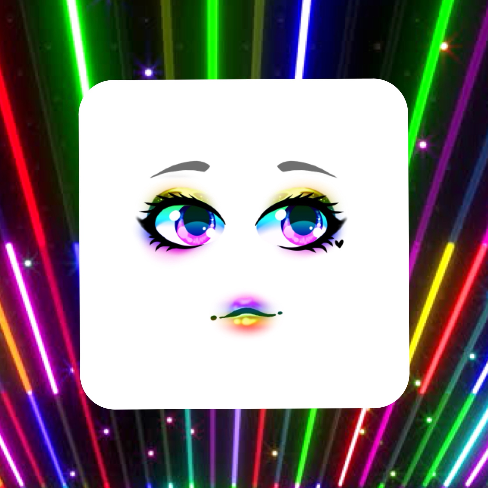 [Roblox Toy Code] Rainbow Spirit Face AUTOMATIC DELIVERY 🚚 Other