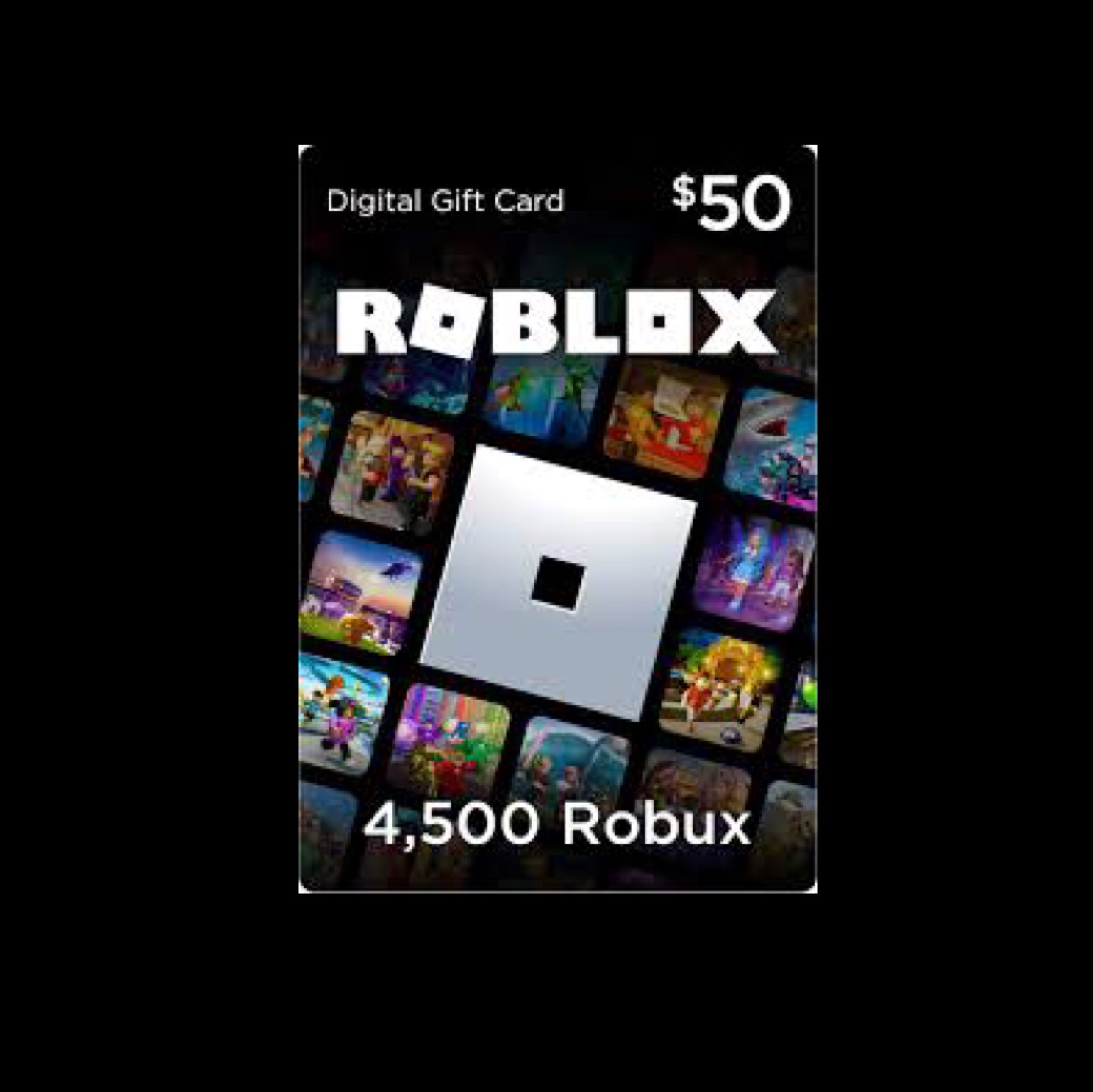 Roblox Gift Card Code - 4500 Roblox Robux 4500 Credit Code (Code Only) :  : Video Games