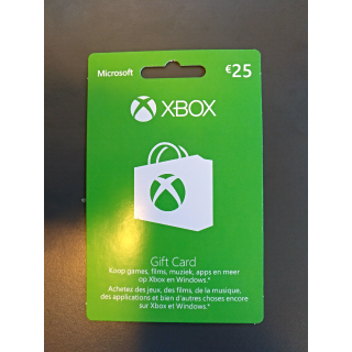 XBOX Live Gift 25 € - EUROPE - Xbox Gift Card Gift Cards Gameflip