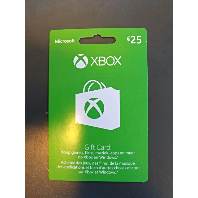 gift card for xbox 1
