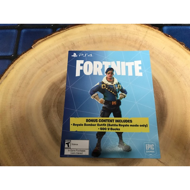 Fortnite Royale Bomber Epic Outfit Skin 500 V Bucks Code Ps4 Eu - previousnext