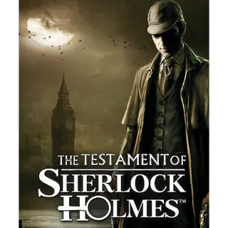 The Testament of Sherlock Holmes (Steam - Global)
