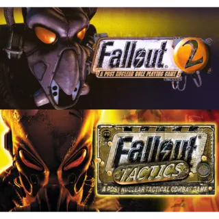 Fallout 2 + Fallout Tactics (GOG)