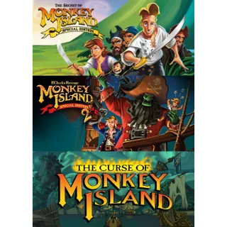 Monkey Island Trilogy (Steam - Global)