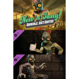 Oddworld: New 'n' Tasty + Alf's Escape + Scrub Abe Costume (Steam - Global)