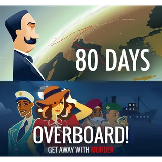80 Days + Overboard! (Steam - Global)