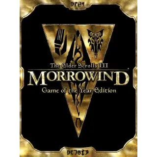 The Elder Scrolls III: Morrowind - Game of the Year Edition (Steam - Global)