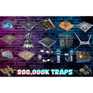 200,000k mixed traps 