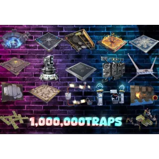 1,000,000 mixed traps 