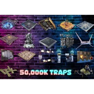 50,000k mixed traps