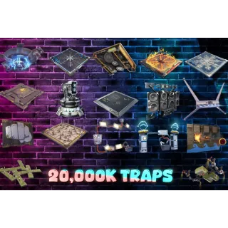 20,000k mixed traps