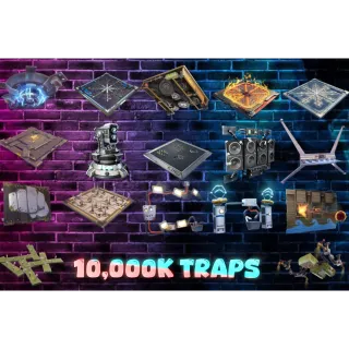 10,0000 mixed traps 