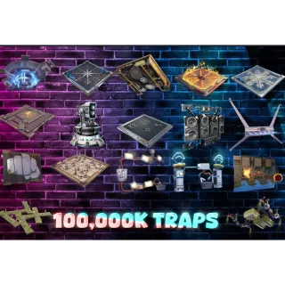 100,000k mixed traps 