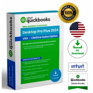 Quick Books Desktop Pro 2024 - Lifetime Activation, Instant Download