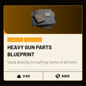 Heavy gun parts BP