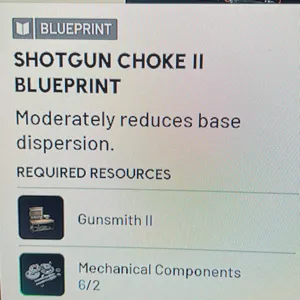 Shotgun choke II BP