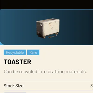 3x Toaster