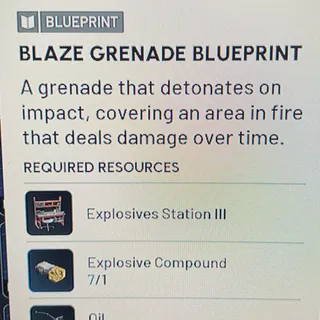 Blaze Grenade BP