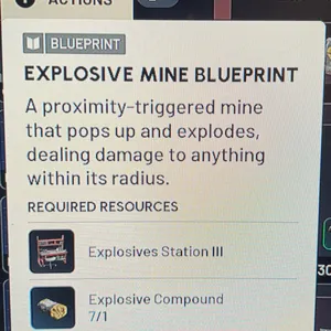 Explosive Mine BP