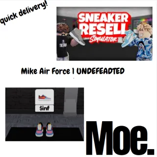 SRS|Mike Air Force 1 UNDEFEADTED