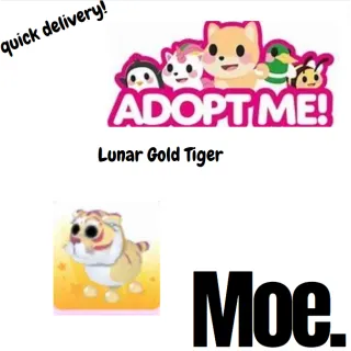 Adopt Me|Lunar Gold Tiger