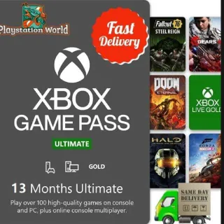 Xbox Game Pass Ultimate 13 MONTH (RENEW)