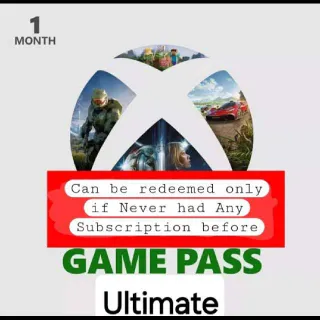 Xbox Game Pass Ultimate 1 MONTH (USA)