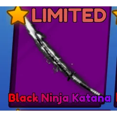 BLACK NINJA KATANA (BLADE BALL)