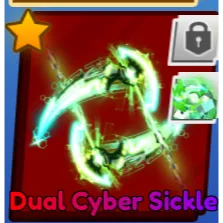 DUAL CYBER SICKLE WITH FINISHER (BLADE BALL)