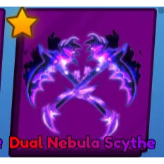 DUAL NEBULA SCYTHE (BLADE BALL)