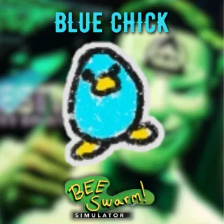 Blue Chick Sticker - Bee Swarm Simulator (BSS)