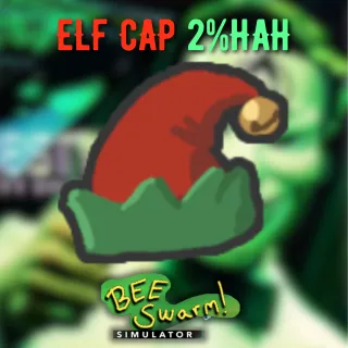 Elf Cap 2% HAH - Bee Swarm Simulator (BSS)