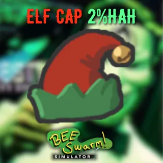 Elf Cap 2% HAH - Bee Swarm Simulator (BSS)
