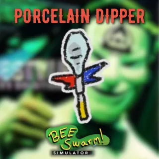 Porcelain Dipper Sticker - Bee Swarm Simulator (BSS)