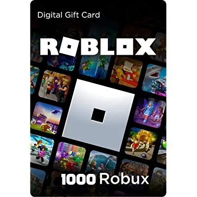 Gift card roblox 1000 robux gratis