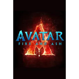 Avatar: Fire and Ash 4K UHD