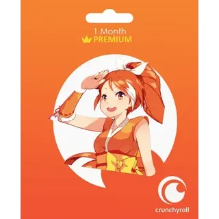 CRUNCHYROLL FAN PREMIUM 1 MONTH GLOBAL