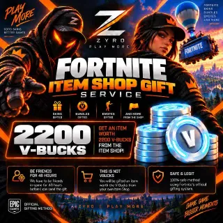 Vbucks | V-bucks 2200