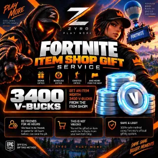 Vbucks | V-bucks 3400