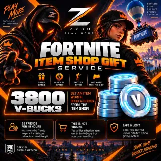 Vbucks | V-bucks 3800